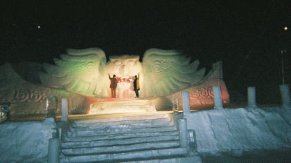 阿寒湖のお祭り