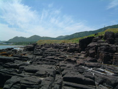 ウスタイベ千畳岩 12:09