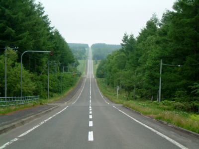 まっすぐの道 12:34